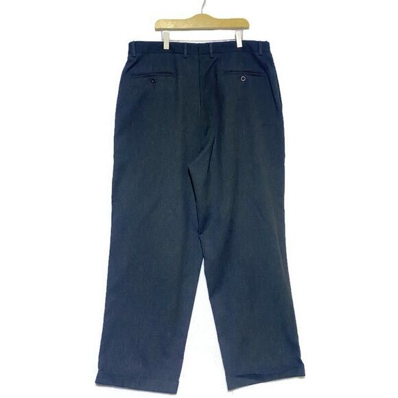 Geoffrey Beene Dress Pants Slacks Men's Size 38 x 30 Black - Picture 2 of 7